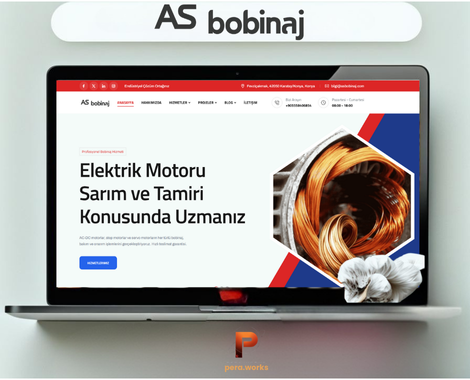 AS Bobinaj Corporate Website